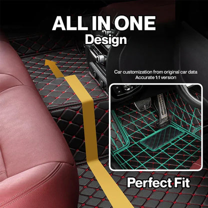 Elvie 2025 Waterproof Non-slip Universal Fit Customized Floor Mats for Cars, SUVs, and Trucks